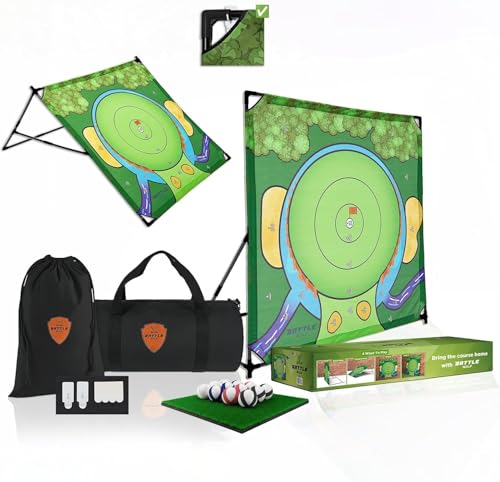 Battle Golf Standard Chipping Game – The Original Portable Golf Chipping Practice Game for Dads and Junior Golfers, (Battle Golf Standard, 1)