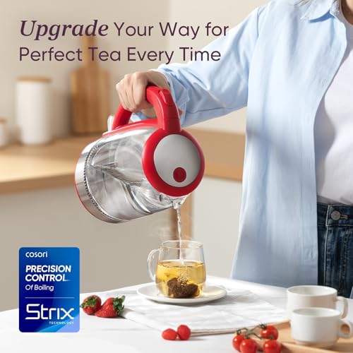 image for Cosori Electric Kettle, No Plastic Filter & Spout, Tea Kettle & Hot Wa