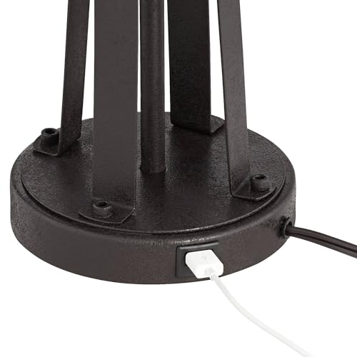 Lámparas de mesa modernas con puerto USB, 2 unidades miniatura 5