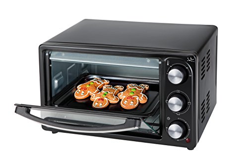 Jata HN916 Horno Eléctrico de Sobremesa, 1200 W, Capacidad 16 litros, Función Grill, Temporizador, Termostato Regulable, Incluye Parrilla, Medidas Externas 39 x 29 x 25 cm