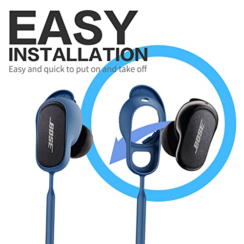 WOFRO Anti-Lost Strap for Bose QuietComfort Earbuds II& New Bose QuietComfort Ultra (2023), Sports Soft Silicone Lanyard