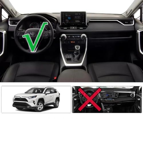 Accesorios Toyota RAV4 2019-2024 alfombrilla de salpicadero RHD 6
