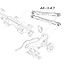 Godspeed AK-047-A Adjustable Rear Control Arms, Spherical Bearings, Set of 2, compatible with Mini Cooper(R50/R52/R53/R56/R57/R58/R59) 2002-13