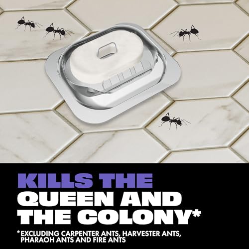 Image of STEM Liquid Ant Baits, Kills The Queen and Colony, for Indoor Use, 4 Spill Proof Bait Stations