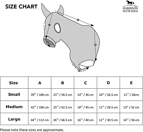 Image of Harrison Howard Stretch Horse Slinky Hood All-Covered Comfortable Horse Sleazy Neck with Zipper - Purple Large