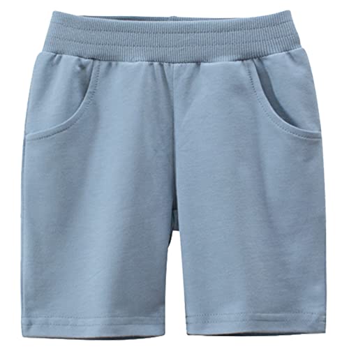 Bermudas pour garçon lot de 3 shorts pull-on en coton uni - 5