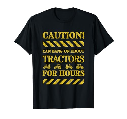 Funny Farmer Tractor Digger Excavator Farming Smallholding T-Shirt