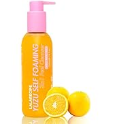 LALARECIPE Yuzu Self-Foaming 3-in-1 Facial Cleanser – Korean Daily Face Wash with AHA BHA PHA for...