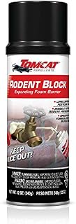 Tomcat Rodent Block Expanding Foam Barrier - Specifically Formulated to Block Mice, Long