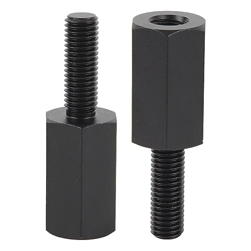 Pilipane 2 Pcs Seat Riser Black Sold, Seat Lifts Kit, 2in Metal Seat Riser Set for X3 High Hardness Seat Lifts Brackets for Increased Storage