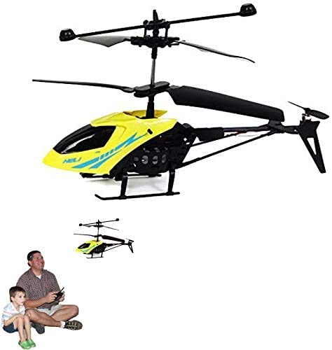 Remote Controlled Helicopter - 3.5 Channels for Accurate Flying - Alloy Design (Yellow) - Thumbnail 4