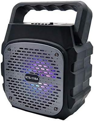 KTS-1118A speaker with illuminated LED lights