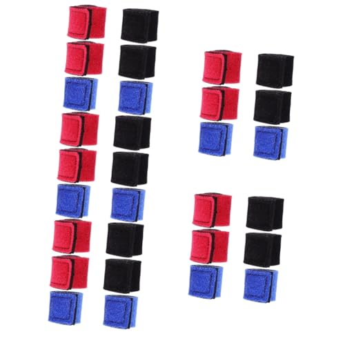 BESPORTBLE 5sets Fishing Rod Band Straps for Boats Rod Sleeve Pole Wraps Elastic Fishing Pole Carrier 6pcs*5