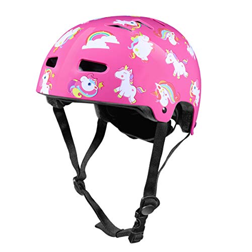 CLISPEED Kids Bike Helmet, Adjustable and Multi-Sport Bicycle Helmets for 3-8 Years, Toddler