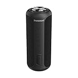 Tronsmart T6 Plus (Upgraded Edition) Bluetooth 5.0 Speaker 40W Portable TWS Speaker IPX6 Column with NFC,TF Card,USB Flash Drive|Portable Speakers|