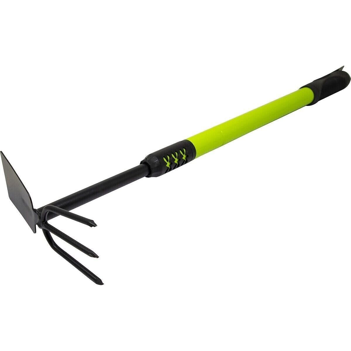 SDMAX Hand Fork & Hoe Gardening Tool, 2-In-1 Garden Digging Tool, Comfortable Grip Handle, Easy to Use, Ideal Tool for Gardening, Planting and Sowing, Soil Spreader