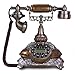 Produktbild OUZHOUD Retro-Stil Telefon/Jahrgang Telefon/Telefon Antike Telefone Französisch-Art-Retro- Hauptfestnetztel Glaze Farbe Telefon for Privatanwender Küche Hotel Büro (Color : Brown)