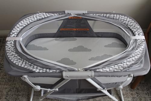 Image of Baby Bassinet Mattress Topper, Waterproof Replacement Pad with Removable & Washable Mattress Covers (for Dream On Me Karley)