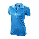  Wilson Polo de rayas para señoras azul SML