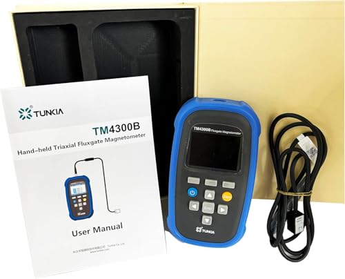 Magnetómetro digital triaxial de flujo 0~2000 μT exactitud ±2%