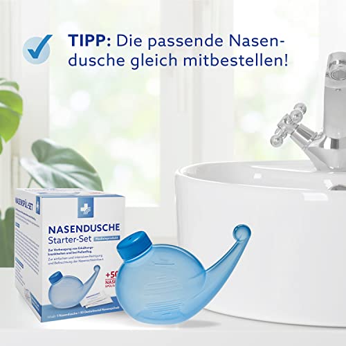 Nasenspülsalz Wachters zur Herstellung einer isotonen Lösung