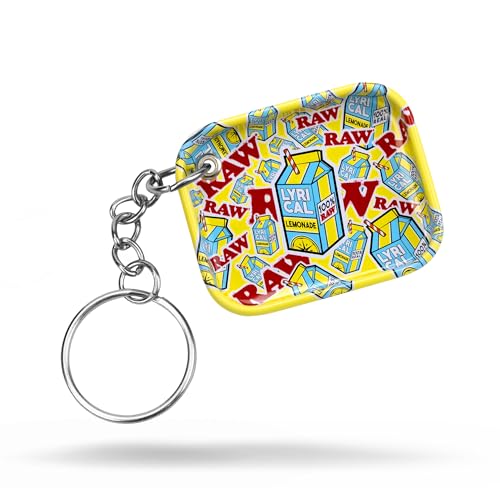 RAW x Lyrical Lemonade Tiny Tray Keychain Mini Rolling Tray Keyring Limited Edition Collectible Accessory