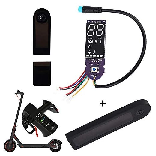 Chuancheng Uppgradera version instrumentbräda skärmskydd bluetooth kretskort och panel skyddskåpa för Xiaomi Mijia M365/M365 Pro elektriska skoter delar