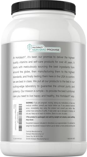 Horbaach Multi Collagen Peptides 32oz Grass-Fed Unflavored — view 3