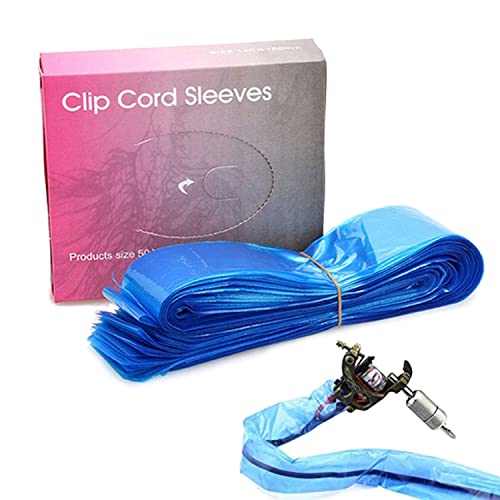 125PCS Tattoo Clip Cord Covers Disposable Tattoo Machine Covers