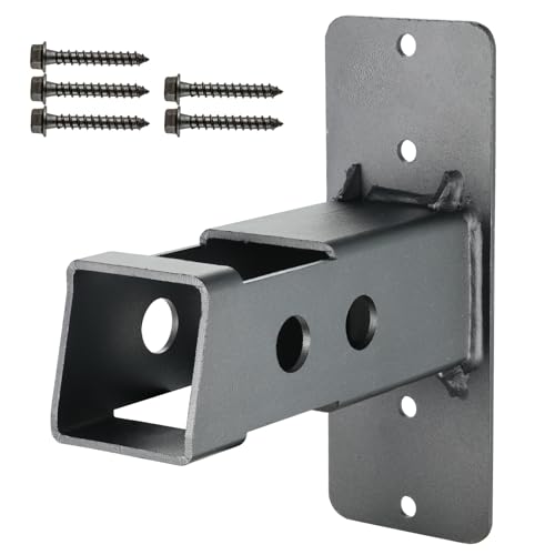 CZC AUTO 2' Hitch Wall Mount Bike Rack Hitch Wall Mount, Hanging Garage Organizer, Bicycle Hitch...