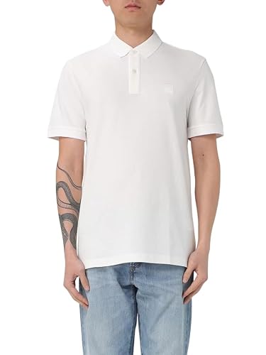 BOSS Men's Polo Shirt, Light/Pastel Purple 539, S