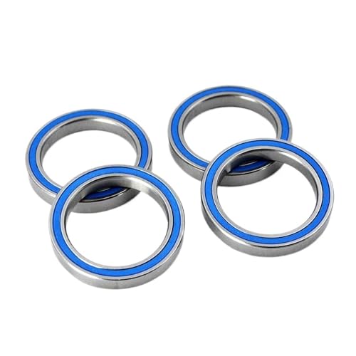 4pcs Rubber Sealed Ball Bearings 2x6x3 5x10x4 5x8x2.5 4x10x4 5x10x4 5x11x4 6x12x4 12x18x4mm RC Car Toy Bearing Kit(4x10x4mm)