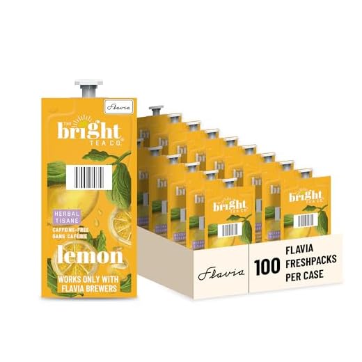 Lemon Herbal Freshpacks from Bright Tea Co.