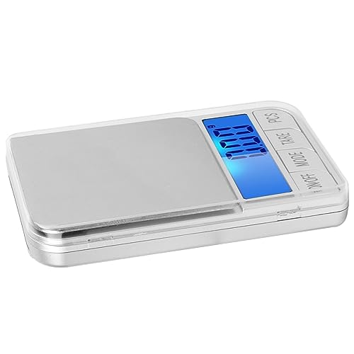 Báscula digital de bolsillo portátil con pantalla LED miniatura 6