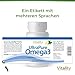 Fischöl Omega 3 Kapseln Hochdosiert mit 2000 mg Fischöl davon 800 mg EPA und 600 mg DHA pro Tag + Vitamin E (120 Stk) Ultra Pure Omega 3 Vitality Nutritionals by Vitaminexpress