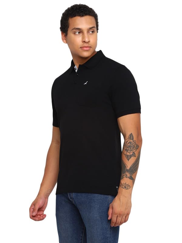 Image of AMERICAN CREW Polo Collar T-Shirt for Men with Pocket