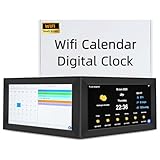 YUYIALARM WiFi Digital Calendar Clock, Smart Touchscreen Electronic 2026 Calendar Family Planner for Scheduling/Organizing/Reminders,No APP(10.1inch Black)