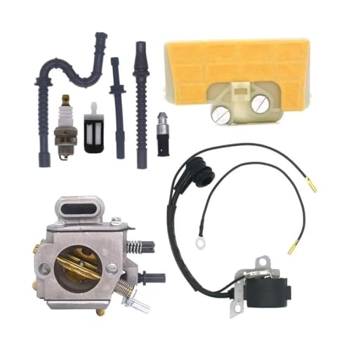 Carburateur pour tronçonneuse 029 039 MS310 kit filtre à air