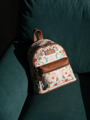 Frida Kahlo Backpack | 29 x 26 x 13 cm - 11.4 x 10.2 x 5.1 inches | School Bag | Rucksack | Backpack For School | Cool Gifts | Frida Kahlo Gifts3