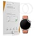 kwmobile 3X Protection écran Compatible avec Huami Amazfit GTR 3 Pro - Set de Film Plastique Transparent pour Fitness Tracker