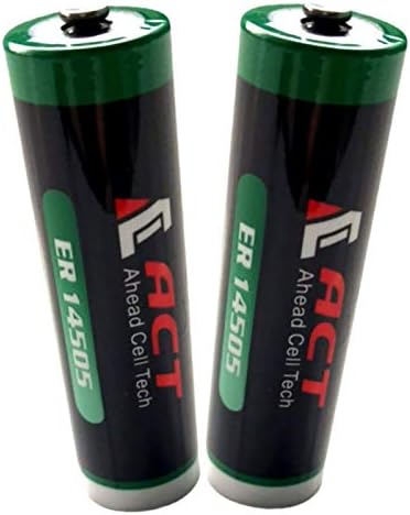 2 x ACT ER14505 LS14505 AA SIZE 3.6v 2700 mAh LITHIUM BATTERY