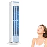 Portable Air Conditioner Unit,BreezaMax Bladeless Air Cooler with Remote Control,Airzuma 5 Speeds Quiet Cooling Fan, Energy Efficient Personal Air Conditioning for Home Bedroom Office