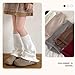 PTILSERY Kids Fashion Flared Leg Warmer Long Tube Socks Unisex Children Trend Flared Leg Long Socks for Children Aged 3-10