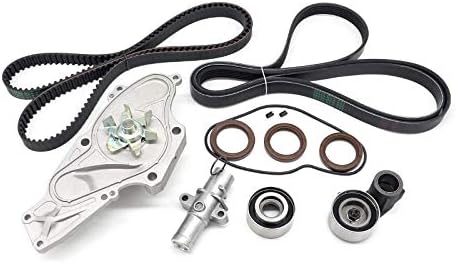 Timing Belt and Water Pump Kit Timing Belt Kit for 03-18 Honda Accord, Pilot, Odyssey, Ridgeline, Acura TL V6 Engine Rca 14400-RCA-A01