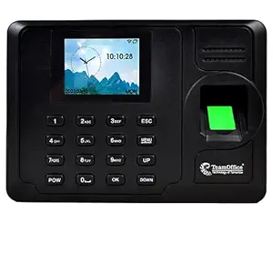 Team Office Fingerprint and Cloud Based Attendance Machine (Black) (Fingerprint+Wi-Fi)