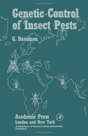 Genetic Control of Insect Pests First Edition Edition Genetic Control of Insect Pests First Edition Edition book cover