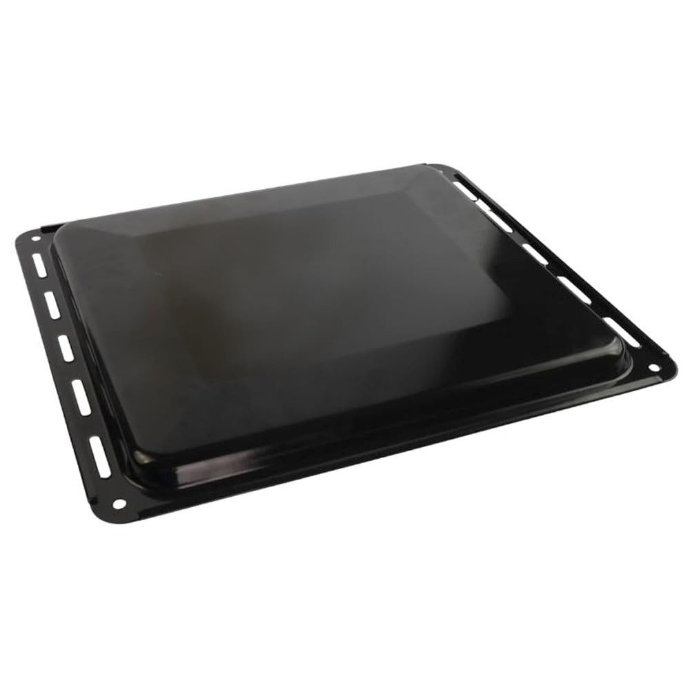 Plaque de four émaillée 422 x 374 x 40 mm – Compatible avec les fours AEG, Electrolux, Zanussi, John Lewis et IKEA – Plaque de cuisson et d'égouttement pour four de cuisinière