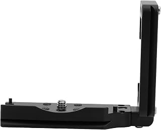 Placa de Liberação Rápida Em Forma de L Liga de Alumínio para Câmera Hand Grip Forma Em L Placa de Liberação Rápida Curta Elástica para Rp Câmera Sem Espelho Ajustável Acessórios