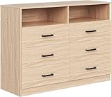 Bigbiglife 6 Drawers Dresser...