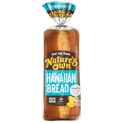 Nature's Own Hawaiian, Sliced Hawaiian Bread, 20 oz Loaf